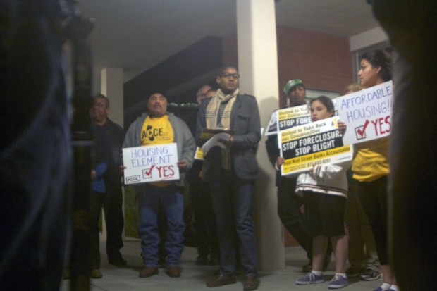 Press Conference before council meeting